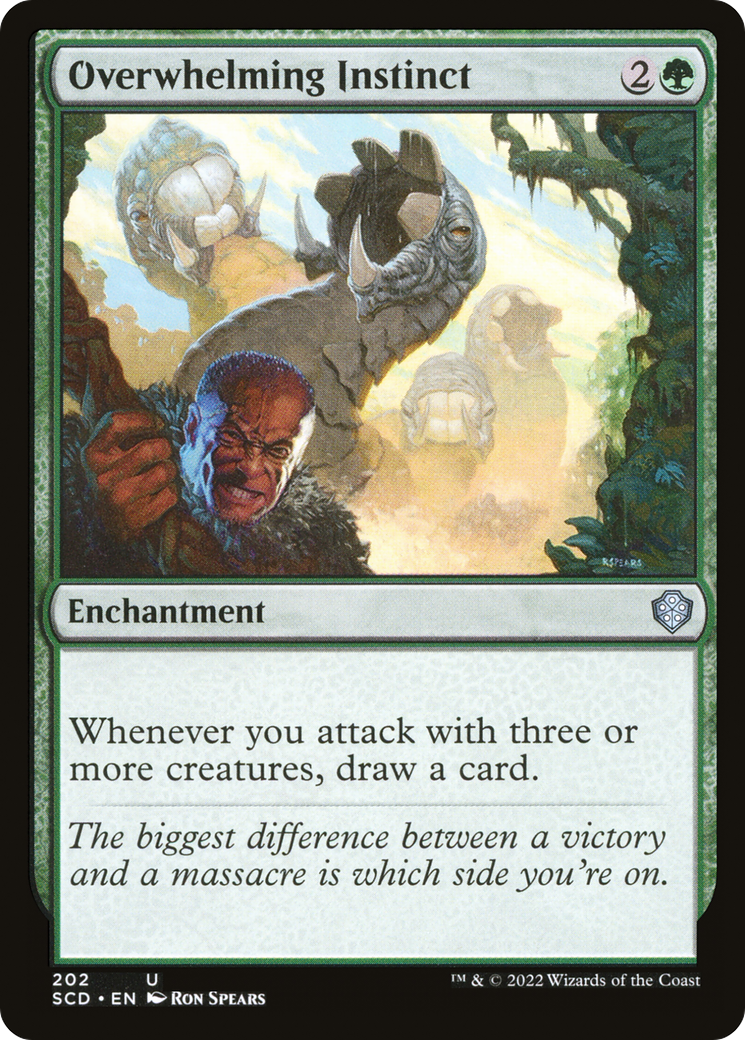 Overwhelming Instinct [Starter Commander Decks] | Rock City Comics