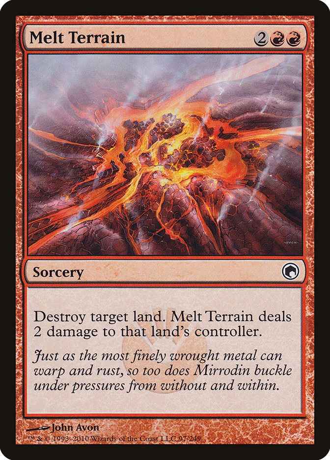 Melt Terrain [Scars of Mirrodin] | Rock City Comics