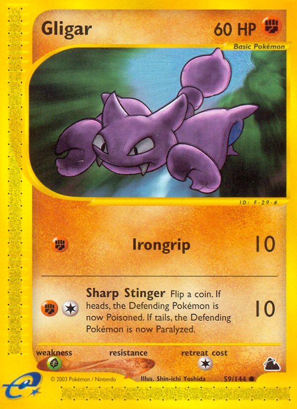 Gligar (59/144) [Skyridge] | Rock City Comics