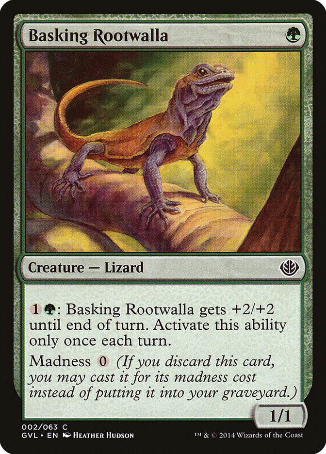 Basking Rootwalla (Garruk vs. Liliana) [Duel Decks Anthology] | Rock City Comics