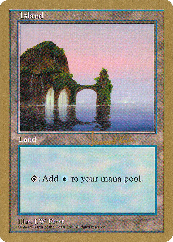 Island (jk434) (Janosch Kuhn) [World Championship Decks 1997] | Rock City Comics