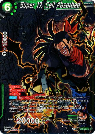 Super 17, Cell Absorbed (SPR) (BT5-067) [Miraculous Revival] | Rock City Comics