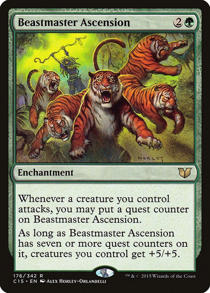 Beastmaster Ascension [Commander 2015] | Rock City Comics