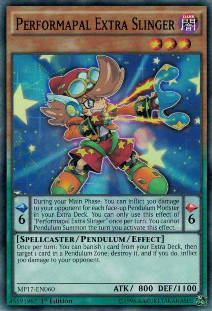 Performapal Extra Slinger [MP17-EN060] Common | Rock City Comics
