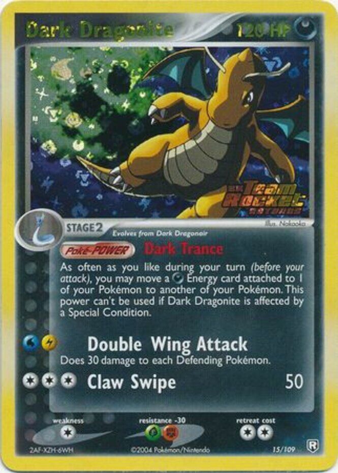 Dark Dragonite (15/109) (Stamped) [EX: Team Rocket Returns] | Rock City Comics