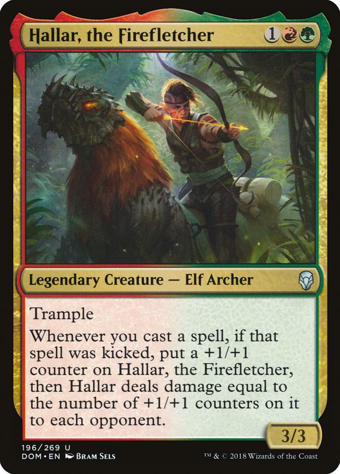 Hallar, the Firefletcher [Dominaria] | Rock City Comics