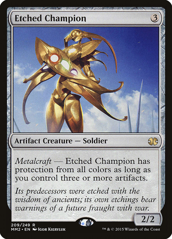 Etched Champion [Modern Masters 2015] | Rock City Comics