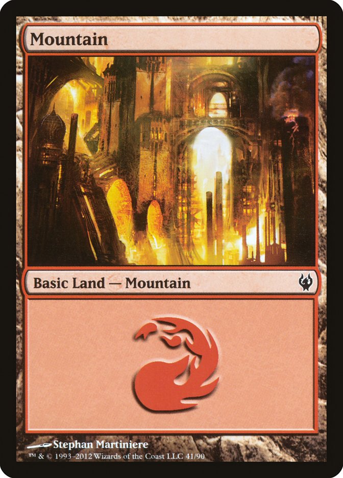 Mountain (41) [Duel Decks: Izzet vs. Golgari] | Rock City Comics