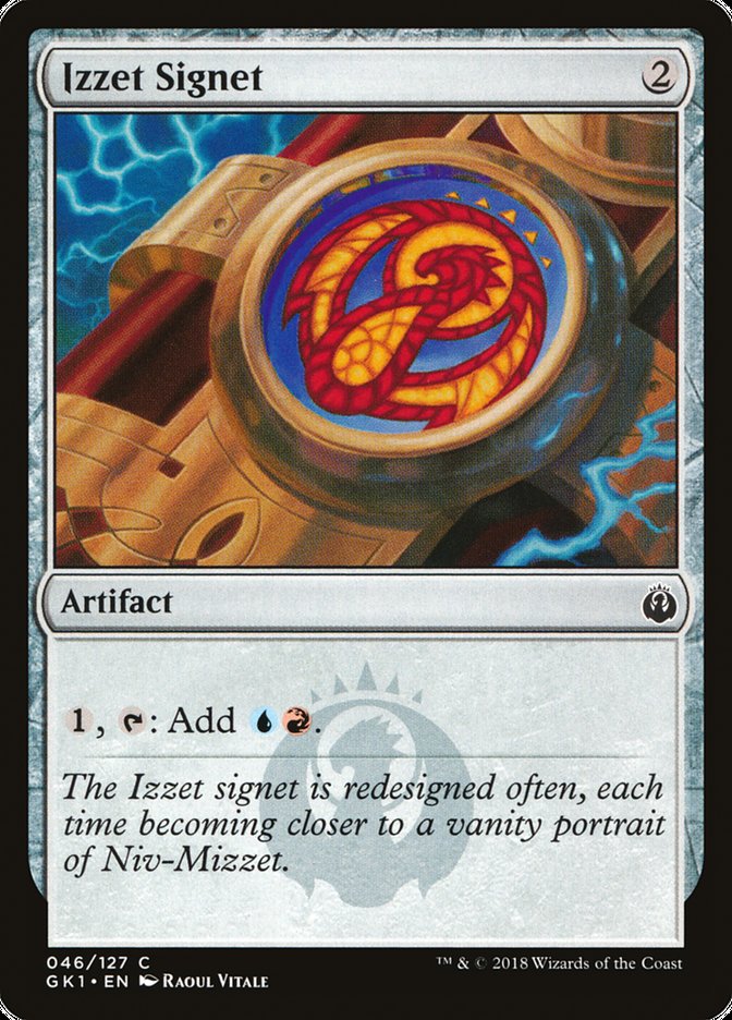 Izzet Signet [Guilds of Ravnica Guild Kit] | Rock City Comics