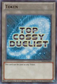 Top Ranked COSSY Duelist Token (Blue) [TKN4-EN005] Ultra Rare | Rock City Comics