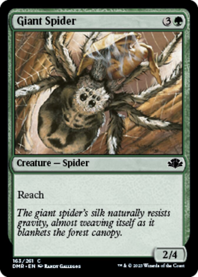 Giant Spider [Dominaria Remastered] | Rock City Comics