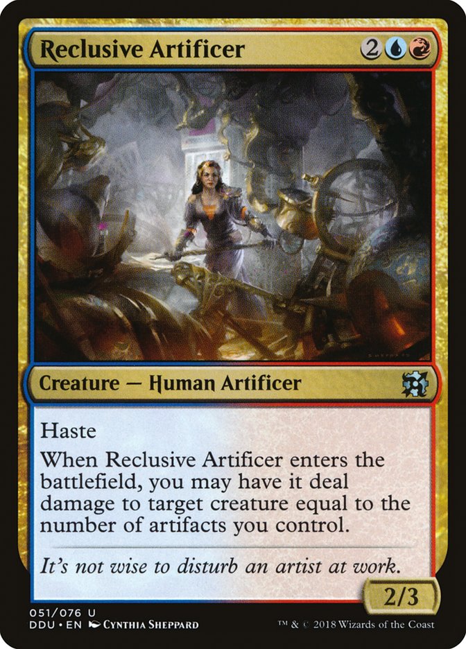 Reclusive Artificer [Duel Decks: Elves vs. Inventors] | Rock City Comics