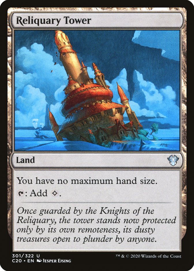 Reliquary Tower [Commander 2020] | Rock City Comics