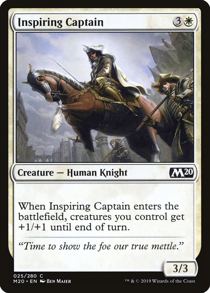 Inspiring Captain [Core Set 2020] | Rock City Comics