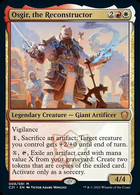 Osgir, the Reconstructor [Commander 2021] | Rock City Comics