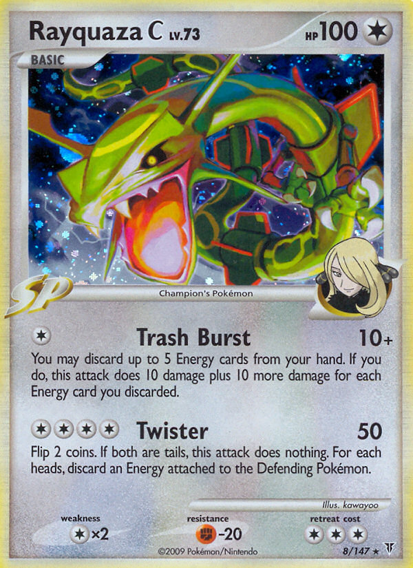 Rayquaza C (8/147) [Platinum: Supreme Victors] | Rock City Comics