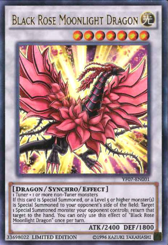 Black Rose Moonlight Dragon [YF07-EN001] Ultra Rare | Rock City Comics