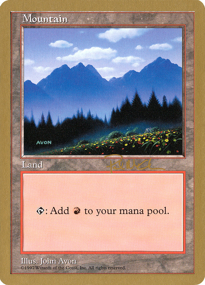 Mountain (pm445) (Paul McCabe) [World Championship Decks 1997] | Rock City Comics