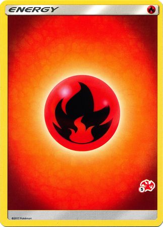 Fire Energy (Charizard Stamp #5) [Battle Academy 2020] | Rock City Comics