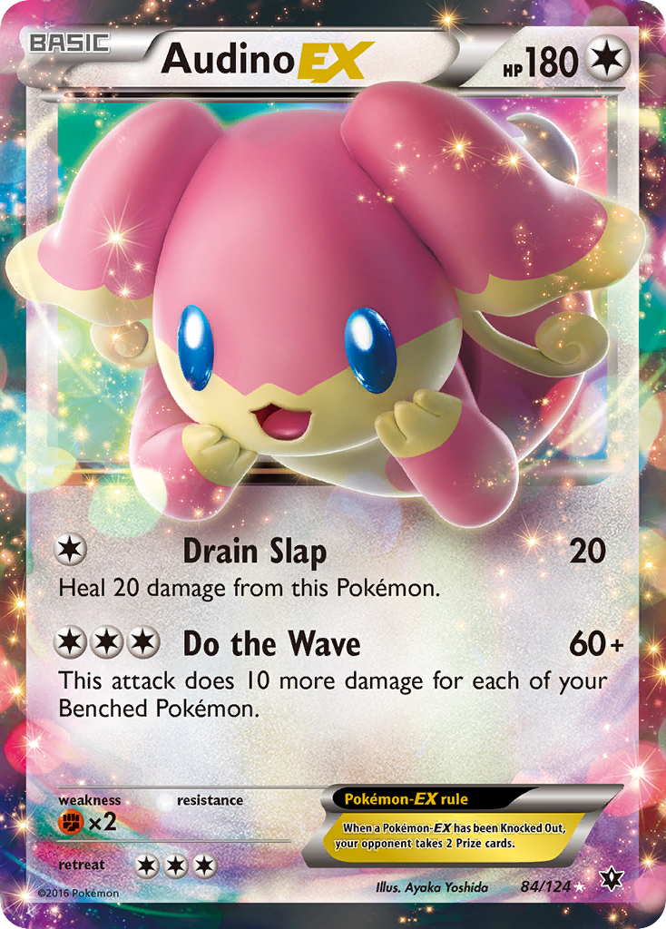 Audino EX (84/124) [XY: Fates Collide] | Rock City Comics