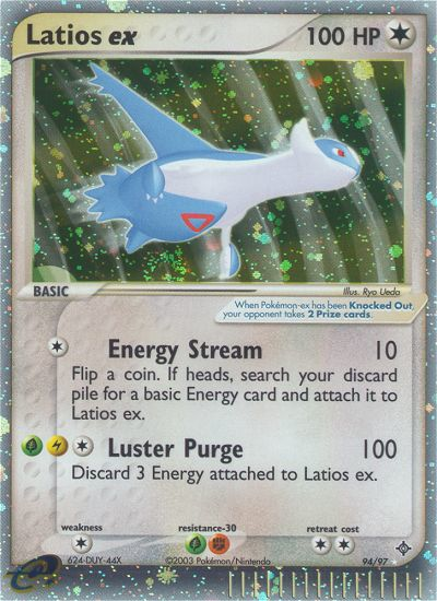 Latios ex (94/97) [EX: Dragon] | Rock City Comics