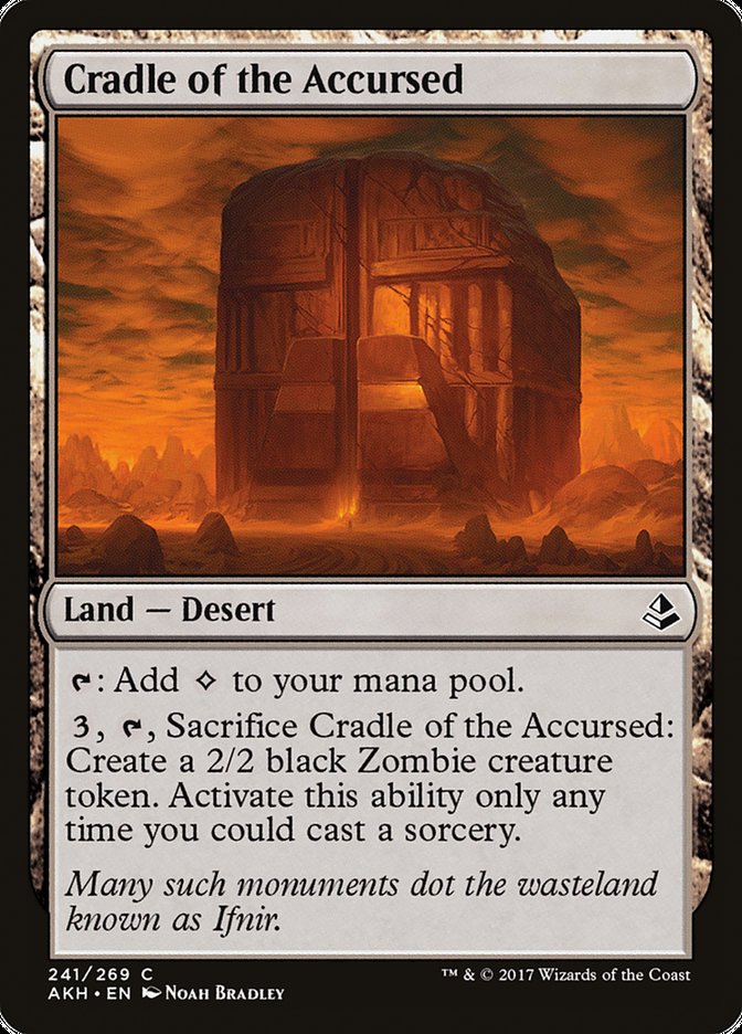 Cradle of the Accursed [Amonkhet] | Rock City Comics