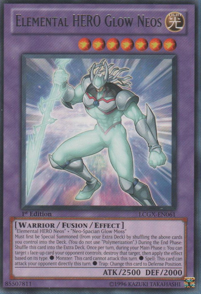 Elemental HERO Glow Neos [LCGX-EN061] Rare | Rock City Comics