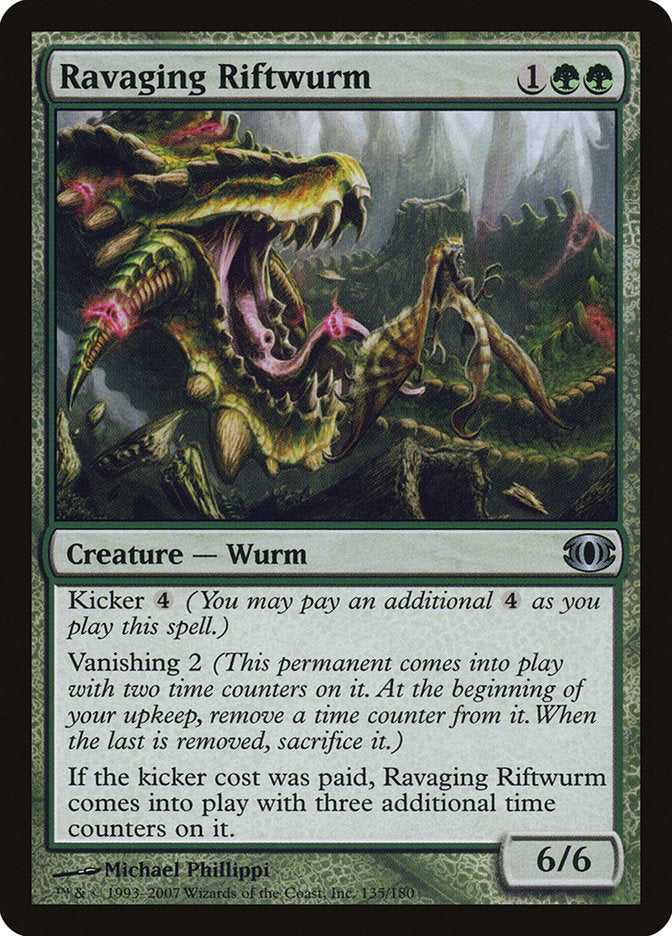 Ravaging Riftwurm [Future Sight] | Rock City Comics