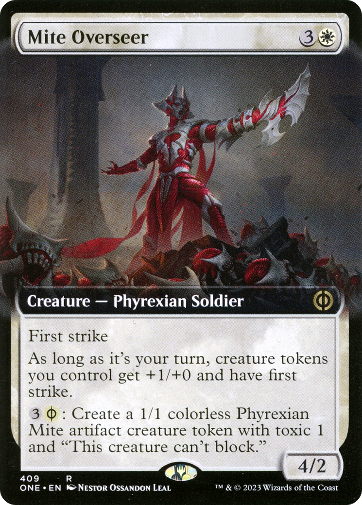 Mite Overseer (Extended Art) [Phyrexia: All Will Be One] | Rock City Comics