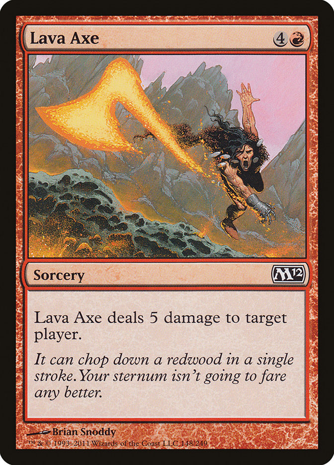 Lava Axe [Magic 2012] | Rock City Comics