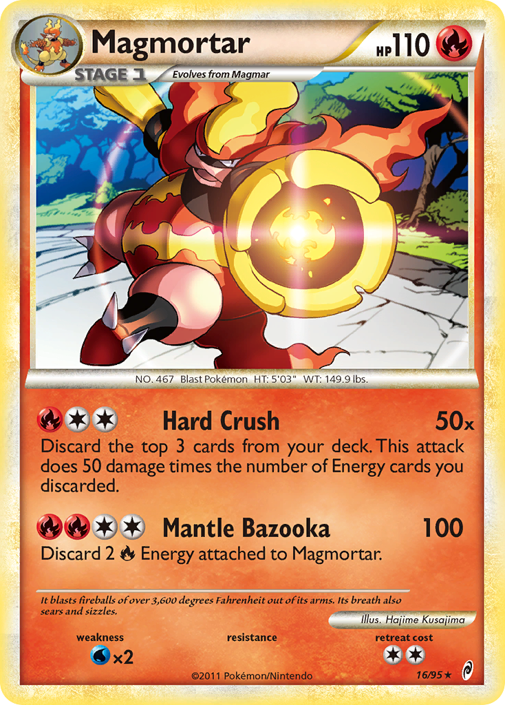 Magmortar (16/95) [HeartGold & SoulSilver: Call of Legends] | Rock City Comics