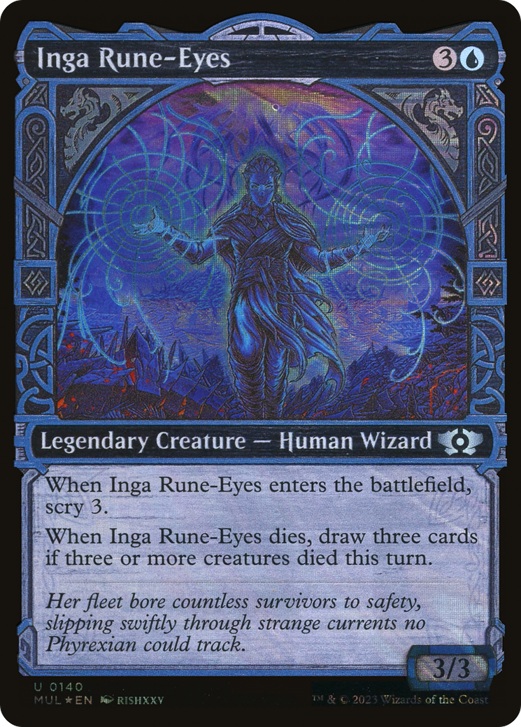 Inga Rune-Eyes (Halo Foil) [Multiverse Legends] | Rock City Comics