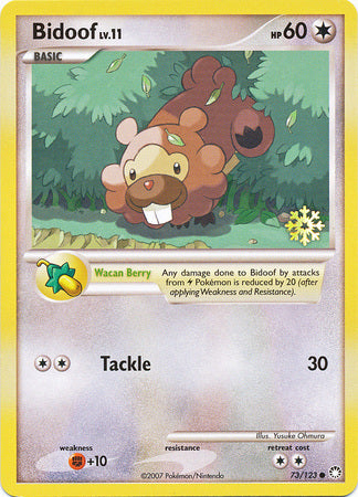 Bidoof (73/123) [Countdown Calendar Promos] | Rock City Comics