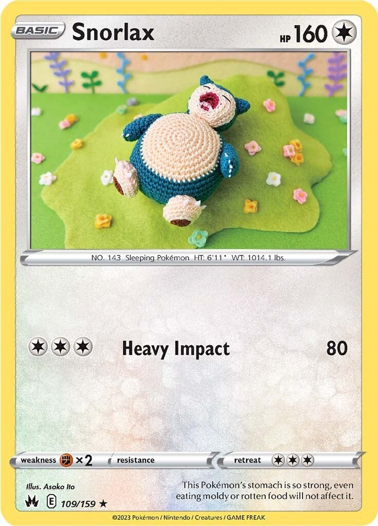 Snorlax (109/159) [Sword & Shield: Crown Zenith] | Rock City Comics