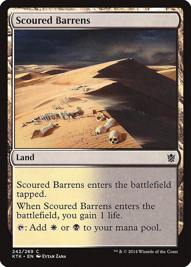 Scoured Barrens [Khans of Tarkir] | Rock City Comics