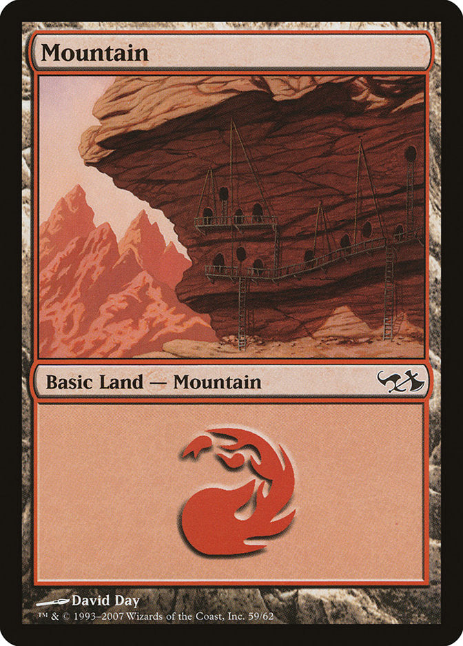 Mountain (59) [Duel Decks: Elves vs. Goblins] | Rock City Comics