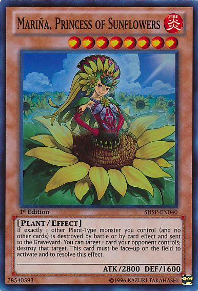 Mariña, Princess of Sunflowers [SHSP-EN040] Super Rare | Rock City Comics