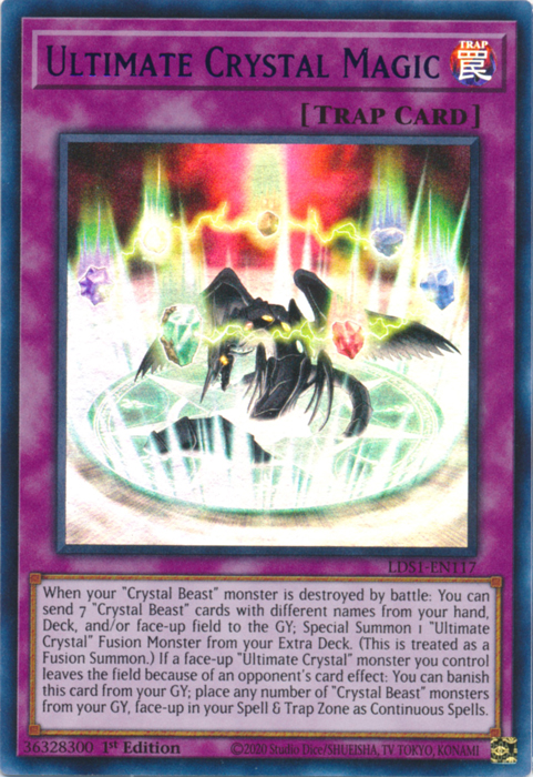 Ultimate Crystal Magic (Purple) [LDS1-EN117] Ultra Rare | Rock City Comics