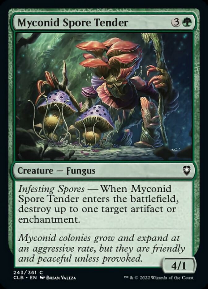 Myconid Spore Tender [Commander Legends: Battle for Baldur's Gate] | Rock City Comics