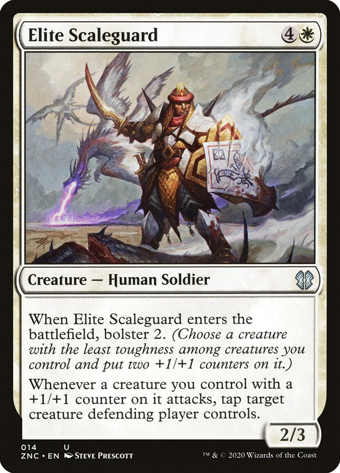 Elite Scaleguard [Zendikar Rising Commander] | Rock City Comics