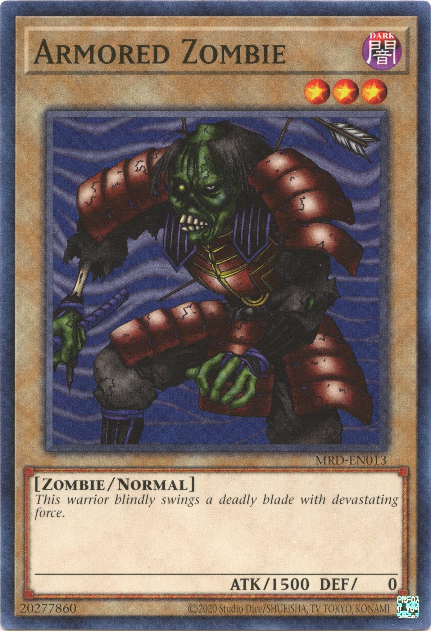 Armored Zombie (25th Anniversary) [MRD-EN013] Common | Rock City Comics