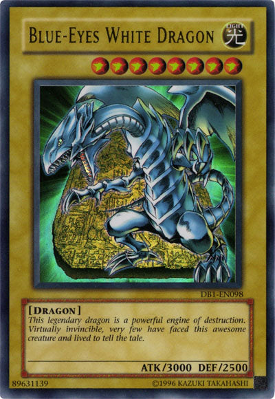 Blue-Eyes White Dragon [DB1-EN098] Ultra Rare | Rock City Comics