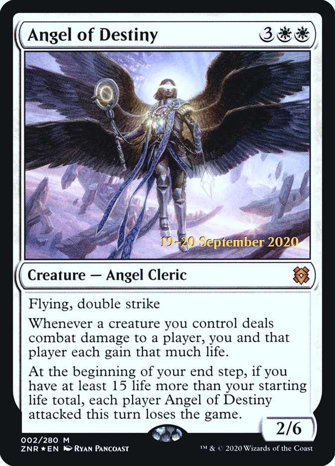 Angel of Destiny [Zendikar Rising Prerelease Promos] | Rock City Comics