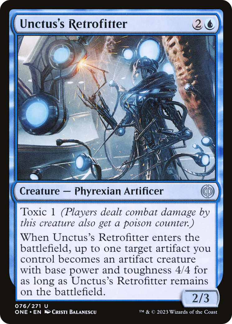 Unctus's Retrofitter [Phyrexia: All Will Be One] | Rock City Comics