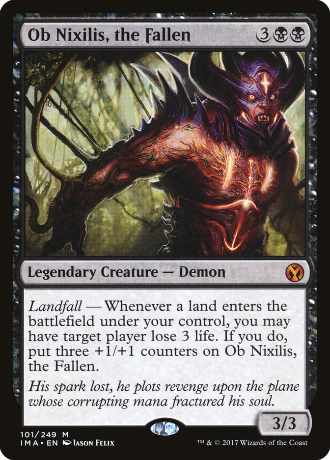 Ob Nixilis, the Fallen [Iconic Masters] | Rock City Comics