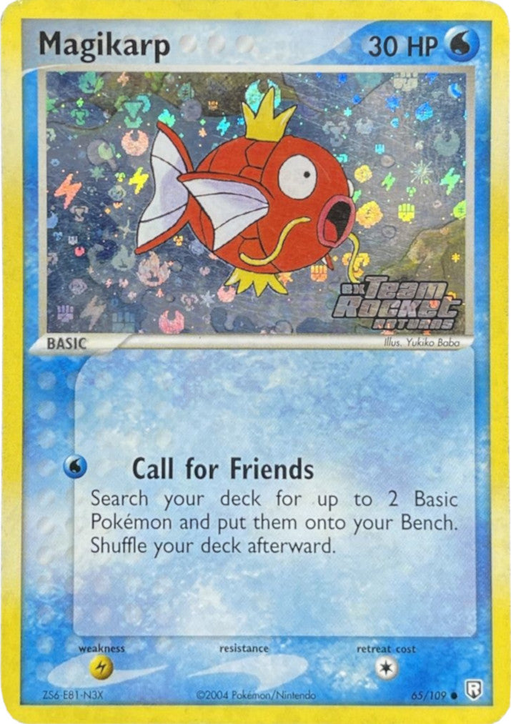 Magikarp (65/109) (Stamped) [EX: Team Rocket Returns] | Rock City Comics