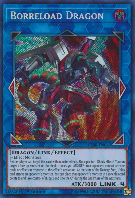 Borreload Dragon [CIBR-EN042] Secret Rare | Rock City Comics