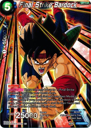 Final Strike Bardock [TB3-019] | Rock City Comics