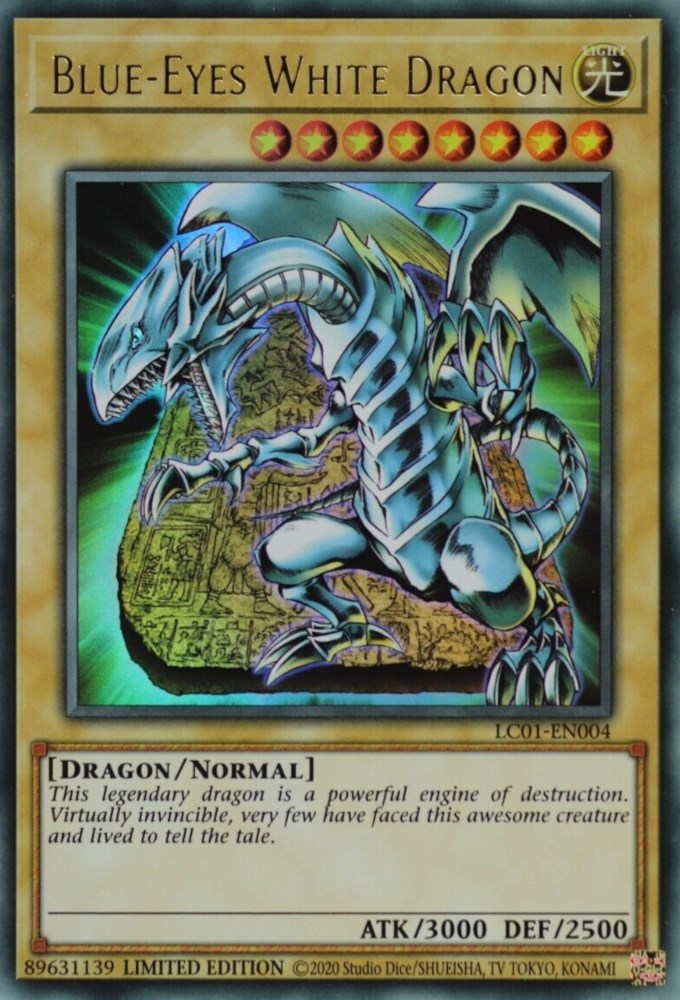 Blue-Eyes White Dragon (25th Anniversary) [LC01-EN004] Ultra Rare | Rock City Comics