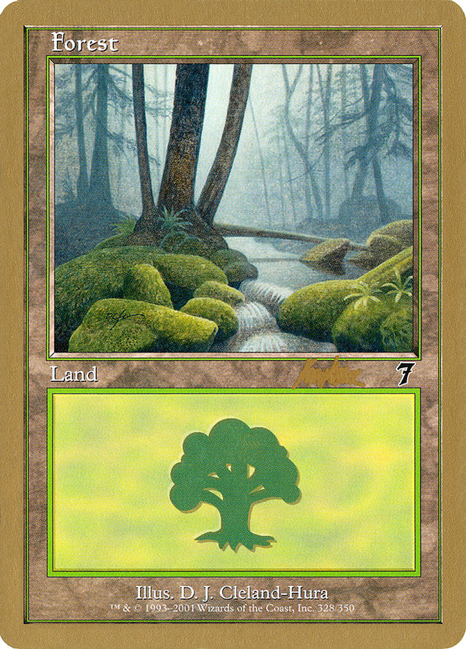 Forest (328) (Brian Kibler) [World Championship Decks 2002] | Rock City Comics